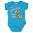 thumbnail image 1 of Inktastic My Great Aunt Loves Me- Cute Giraffe Boys or Girls Baby Bodysuit, 1 of 5