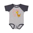 thumbnail image 1 of Inktastic My Great Aunt Loves Me- Cute Giraffe Boys or Girls Baby Bodysuit, 1 of 5