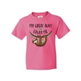 thumbnail image 1 of Inktastic My Great Aunt Loves Me Cute Sloth and Baby Youth T-Shirt, 1 of 5