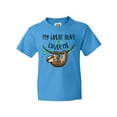 thumbnail image 1 of Inktastic My Great Aunt Loves Me Cute Sloth and Baby Youth T-Shirt, 1 of 5