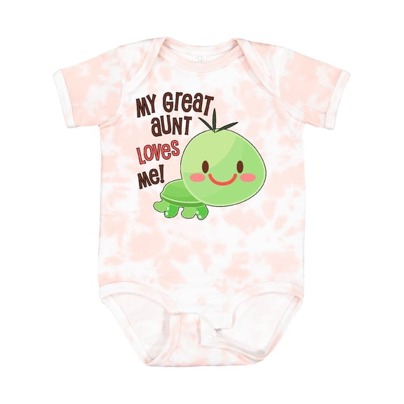 Inktastic My Great Aunt Loves Me Cute Turtle Boys or Girls Baby Bodysuit