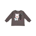thumbnail image 1 of Inktastic My Great Aunt Loves Me- Cute and Happy Llama Boys or Girls Long Sleeve Toddler T-Shirt, 1 of 5