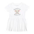 thumbnail image 1 of Inktastic My Great Aunt Loves Me Elephant Girls Baby Dress, 1 of 5