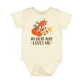 thumbnail image 1 of Inktastic My Great Aunt Loves Me Fox Boys or Girls Baby Bodysuit, 1 of 5