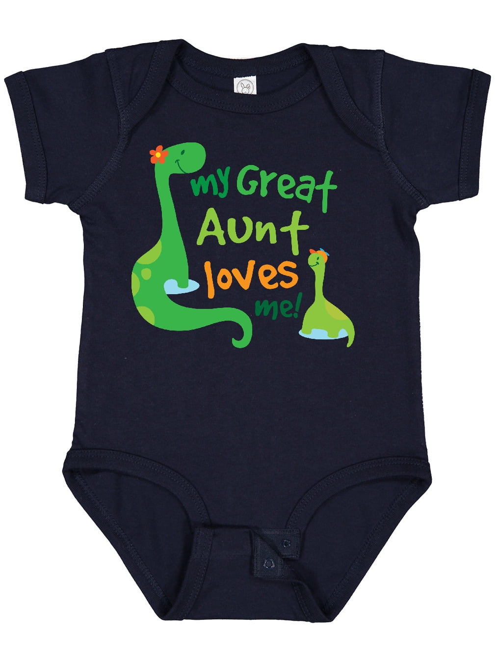 Inktastic My Great Aunt Loves Me Gift Baby Boy Bodysuit