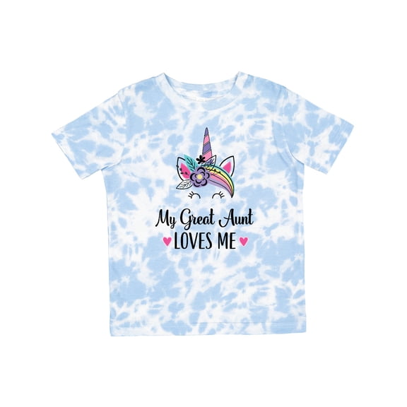 Inktastic My Great Aunt Loves Me Unicorn Niece Girls Toddler T-Shirt