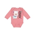 thumbnail image 1 of Inktastic My Great Aunt Loves Me- cute and happy llama Boys or Girls Long Sleeve Baby Bodysuit, 1 of 5