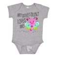 thumbnail image 1 of Inktastic My Great Aunt Loves Me- cute dragonfly Boys or Girls Baby Bodysuit, 1 of 5
