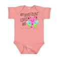 thumbnail image 1 of Inktastic My Great Aunt Loves Me- cute dragonfly Boys or Girls Baby Bodysuit, 1 of 5