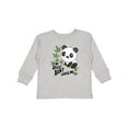 thumbnail image 1 of Inktastic My Great Aunt Loves Me- cute panda Boys or Girls Long Sleeve Toddler T-Shirt, 1 of 5