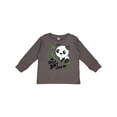 thumbnail image 1 of Inktastic My Great Aunt Loves Me- cute panda Boys or Girls Long Sleeve Toddler T-Shirt, 1 of 5