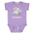 thumbnail image 1 of Inktastic My Great Aunt Loves Me to the Moon and Back Elephant Family Boys or Girls Baby Bodysuit, 1 of 5