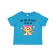 thumbnail image 1 of Inktastic My Great Aunt Loves Me with Cute Kitten and Flowers Boys or Girls Baby T-Shirt, 1 of 5