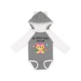 thumbnail image 1 of Inktastic My Great Aunt Loves Me with Cute Kitten and Flowers Boys or Girls Long Sleeve Baby Bodysuit, 1 of 5