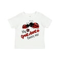 thumbnail image 1 of Inktastic My Great Aunt Loves Me with Cute Ladybugs Boys or Girls Toddler T-Shirt, 1 of 5