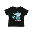 thumbnail image 1 of Inktastic My Great Aunt Loves Me with Cute Sharks Boys or Girls Baby T-Shirt, 1 of 5