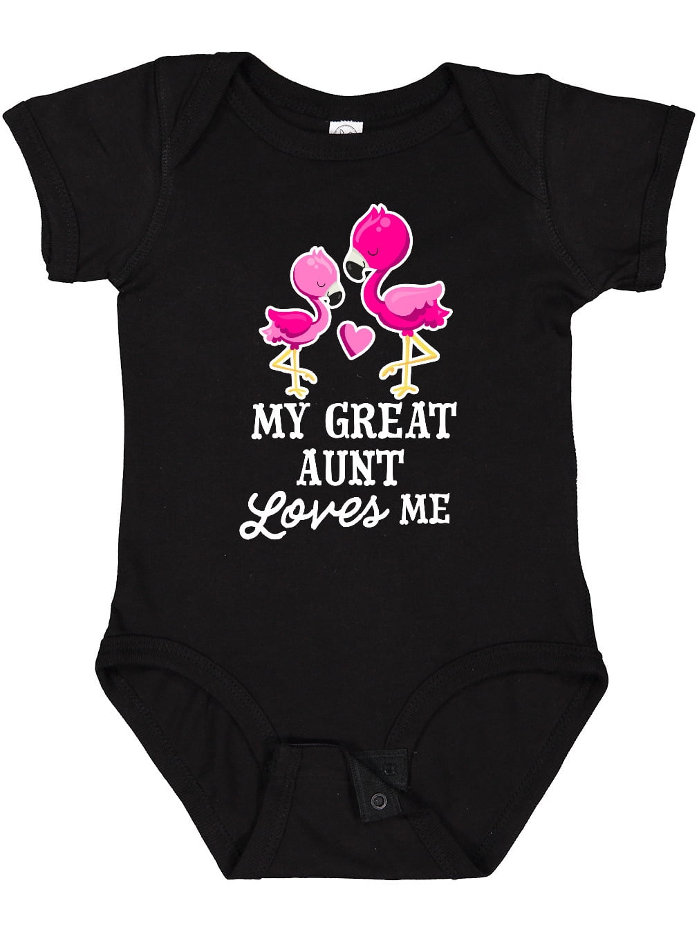My Great Aunt Is Awesome Baby Bodysuit - Cute Star Design Onesie