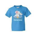 thumbnail image 1 of Inktastic My Great Aunt Loves me to the Moon and Back Elephant Family Youth T-Shirt, 1 of 5