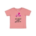 thumbnail image 1 of Inktastic My Great Aunt Loves me with Two Flamingos Boys or Girls Baby T-Shirt, 1 of 5