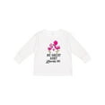 thumbnail image 1 of Inktastic My Great Aunt Loves me with Two Flamingos Boys or Girls Long Sleeve Toddler T-Shirt, 1 of 5