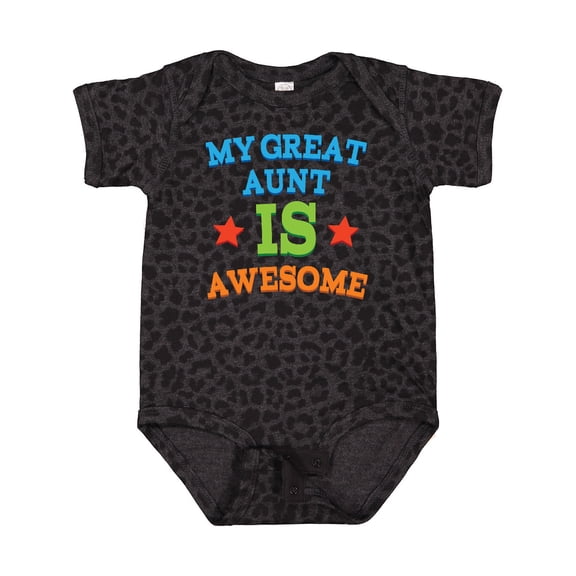 Inktastic My Great Aunt is Awesome Boys or Girls Baby Bodysuit