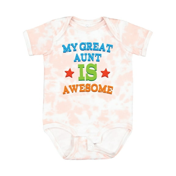 Inktastic My Great Aunt is Awesome Boys or Girls Baby Bodysuit