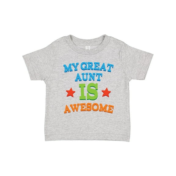 Inktastic My Great Aunt is Awesome Boys or Girls Toddler T-Shirt