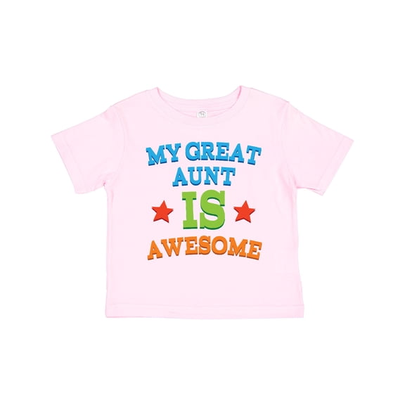 Inktastic My Great Aunt is Awesome Boys or Girls Toddler T-Shirt