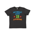 thumbnail image 1 of Inktastic My Great Aunt is Awesome Youth T-Shirt, 1 of 5