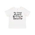 thumbnail image 1 of Inktastic My Great Aunt is My Bestie Boys or Girls Baby T-Shirt, 1 of 5