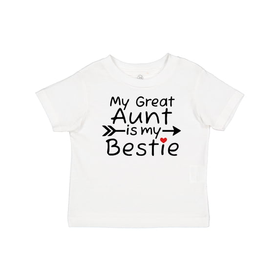 Inktastic My Great Aunt is My Bestie Boys or Girls Baby T-Shirt
