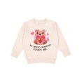 thumbnail image 1 of Inktastic My Great Grandma Loves Me Bear and Hearts Toddler Sweatshirt, 1 of 4