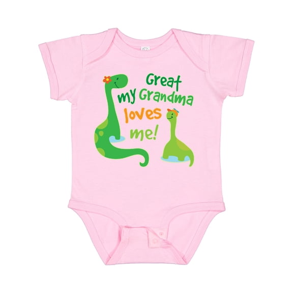 Inktastic My Great Grandma Loves Me Boys Baby Bodysuit