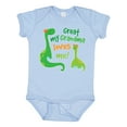 thumbnail image 1 of Inktastic My Great Grandma Loves Me Boys Baby Bodysuit, 1 of 5