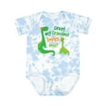 thumbnail image 1 of Inktastic My Great Grandma Loves Me Boys Baby Bodysuit, 1 of 5