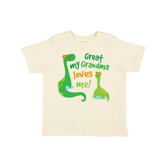 Inktastic My Great Grandma Loves Me Boys Toddler T-Shirt