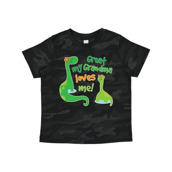 Inktastic My Great Grandma Loves Me Boys Toddler T-Shirt