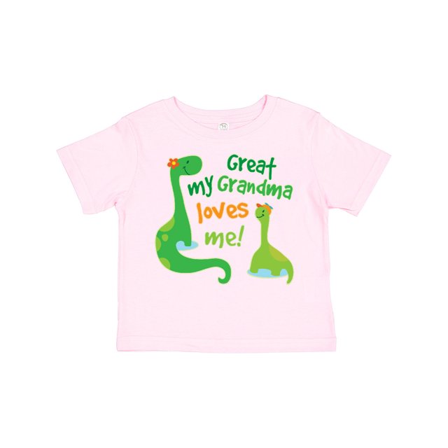 Inktastic My Great Grandma Loves Me Boys Toddler T-Shirt