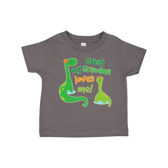Inktastic My Great Grandma Loves Me Boys Toddler T-Shirt