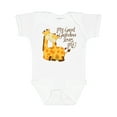 thumbnail image 1 of Inktastic My Great Grandma Loves Me Boys or Girls Baby Bodysuit, 1 of 5