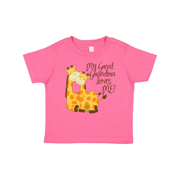 Inktastic My Great Grandma Loves Me Boys or Girls Baby T-Shirt
