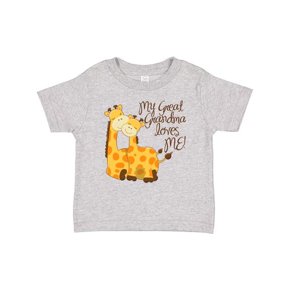 Inktastic My Great Grandma Loves Me Boys or Girls Baby T-Shirt