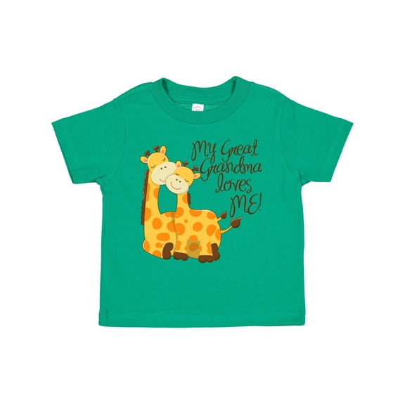 Inktastic My Great Grandma Loves Me Boys or Girls Toddler T-Shirt