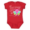 thumbnail image 1 of Inktastic My Great Grandma Loves Me Cute Dragonfly Boys or Girls Baby Bodysuit, 1 of 5