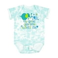 thumbnail image 1 of Inktastic My Great Grandma Loves Me Cute Elephants Boys or Girls Baby Bodysuit, 1 of 5