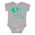 thumbnail image 1 of Inktastic My Great Grandma Loves Me Cute Elephants Boys or Girls Baby Bodysuit, 1 of 5