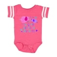thumbnail image 1 of Inktastic My Great Grandma Loves Me Cute Elephants Boys or Girls Baby Bodysuit, 1 of 5