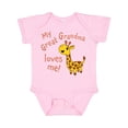 thumbnail image 1 of Inktastic My Great Grandma Loves Me Cute Giraffe Boys or Girls Baby Bodysuit, 1 of 5