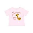 thumbnail image 1 of Inktastic My Great Grandma Loves Me- Cute Giraffe Boys or Girls Baby T-Shirt, 1 of 5
