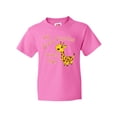 thumbnail image 1 of Inktastic My Great Grandma Loves Me- Cute Giraffe Youth T-Shirt, 1 of 5